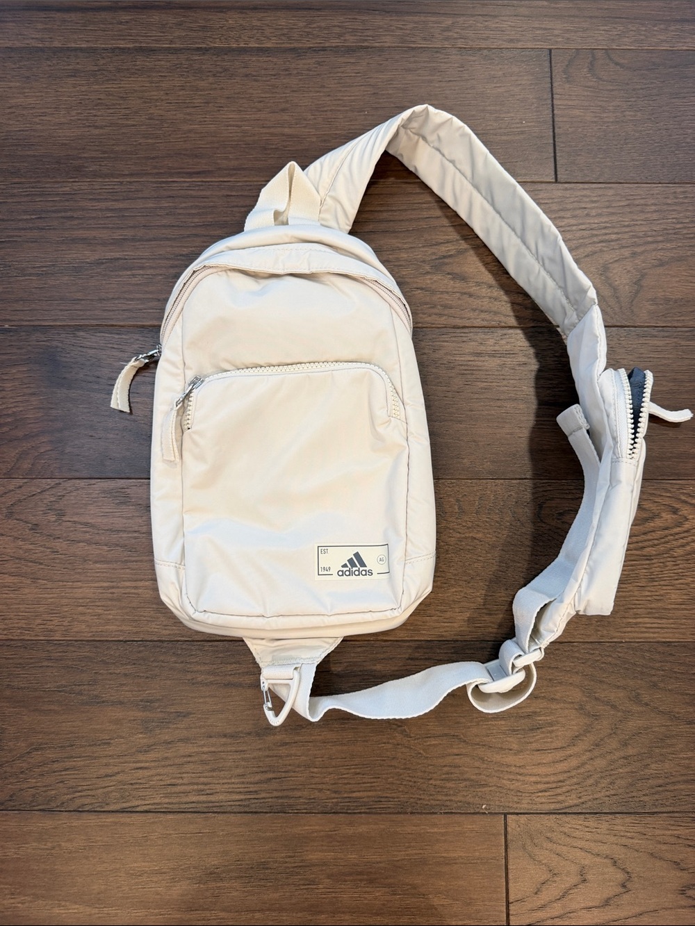 adidas Essentials Sling Crossbody Bag in Ivory - C75-024